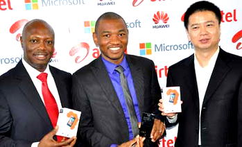Airtel, Huawei, Microsoft launch Windows 8 Smartphone