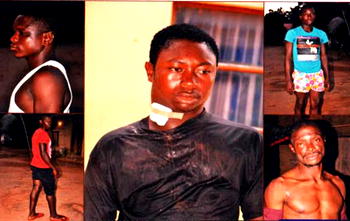 How five Police officers were shot by irate mob
