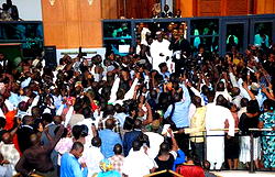 Ambassadorial List: Protest rocks NASS over exclusion of Bayelsa