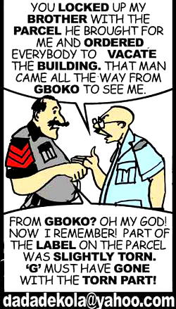 Boko parcel!