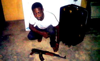 We released bullets indiscriminately to escape – Robbery suspect