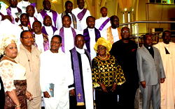 Okonjo-Iweala, Maku, Okoh, Ndukwe pay tributes as Achebe burial rites begin