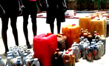 Pipeline vandalism: NSCDC arrests Police officer, six others in Lagos