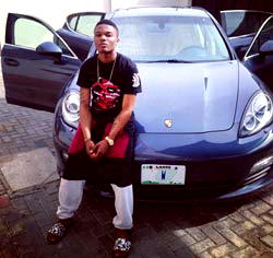 Wizkid acquires 2013, Porsche Panamera S