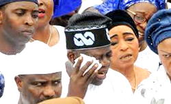 My mother’s last moment – Tinubu