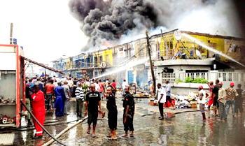 Lagos market inferno: Traders count losses, appeal for help