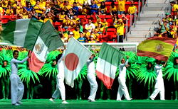 Pomp, protests as Confederations Cup begins