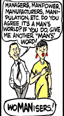Man’s Word!
