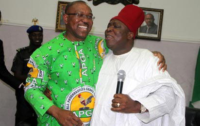 APGA crisis: Obi, Umeh reconcile