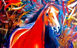 Art goes back to nature with Isiuwe’s World of humans and horses