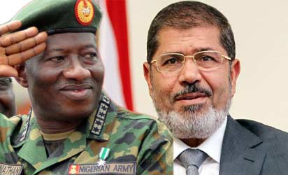 Mohammed Morsi, Goodluck Jonathan and how to warehouse goodwill