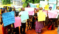 Murder of youth: Over 500 protesting indigenes cry for injustice