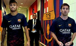 How Neymar, Messi guide 10-man Barca to crucial win