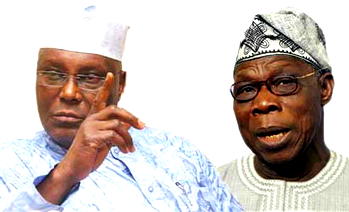 Breaking : Atiku in closed door meeting with Obasanjo