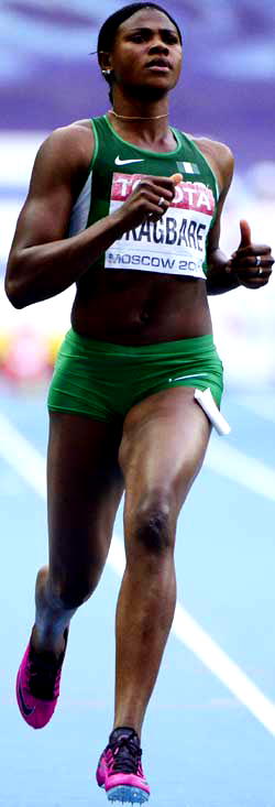 Okagbare flops as Fraser-Pryce claims 100m ‘hat-trick’