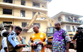 Controversy continues to trail demolition of Onitsha hotel where human heads were found