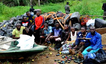 Vandals storm Lagos HOMS, cart away electric poles, cables, others