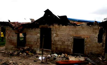 Man sets octogenarian mum on fire in Lagos