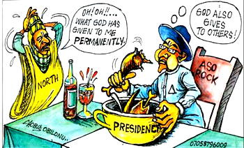 The difference between running the country and running the country down