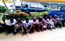 JTF arrests 8 suspected oil thieves in Rivers, Bayelsa, Delta and Edo