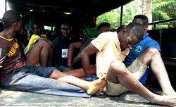 OIL THEFT: End of the road for pastor, herbalist, 26 others