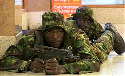 Kenya troops hunt Somali militants in mall siege