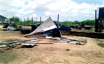 Lagos demolishes illegal structures at Oko-Oba abattoir
