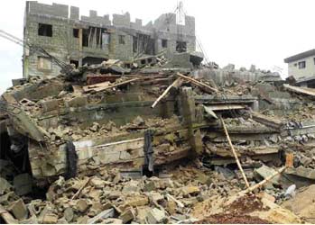 Breaking: Many feared dead as 3-story building collapses in Delta