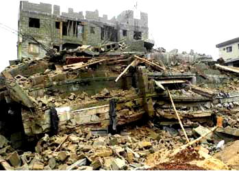 Breaking: Many feared dead as 3-story building collapses in Delta