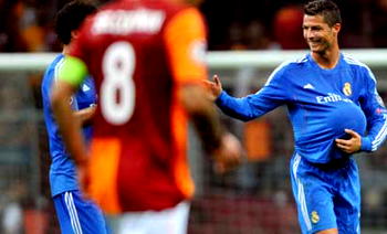 Ronaldo treble guides Madrid to Galatasaray rout