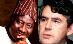 Jonathan, Gordon Brown launch back-to-school campaign for 10.5m children