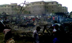 Fire razes Ikota shanty
