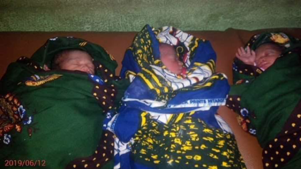 Man cries for help as wife dies after delivery of triplets