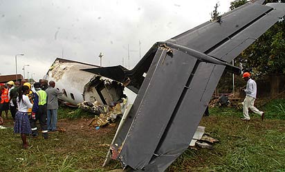 Agagu: Confusion in Akure over plane crash