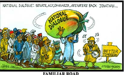 Who should be at the national dialogue