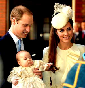 William, Kate gather friends, family for son’s christening