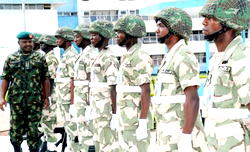 I bought an army rosette, at last!