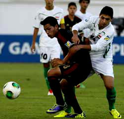Iraq plot Eaglets shock
