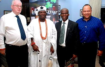 Mayor Liqueur to strengthen ties between Nigeria, Ireland