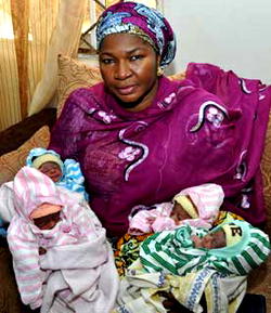 Mother of quadruplets solicits for aassistance to sustain babies