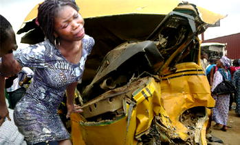 8 killed as truck crashes into stationary vehicles in Lagos