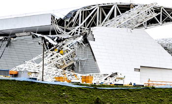 Two dead in Brazil World Cup stadium accident