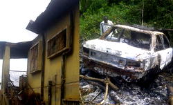 80-yr-old blind monarch burnt to death inside palace