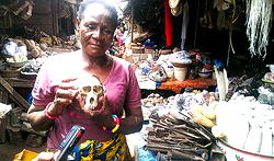 God’s (kemwinkemwin) market: Ritual items everywhere!