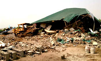 Evicted persons from Abonema Wharf community protest demolition, seizure of homes