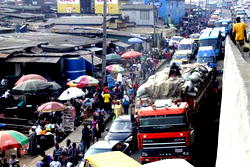 Christmas Eve: Traffic grounds Lagos