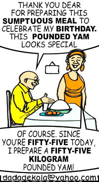 Pounded Yam Birthday