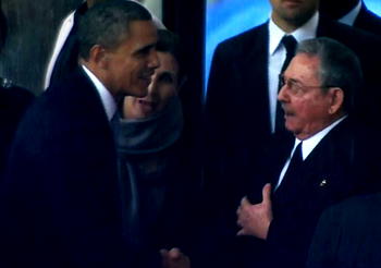 Obama-Castro handshake not ‘pre-planned’ – White House