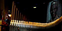 Mandela goes home in blaze of glory