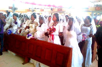 Brides get wooden paddles to beat drunk husbands
